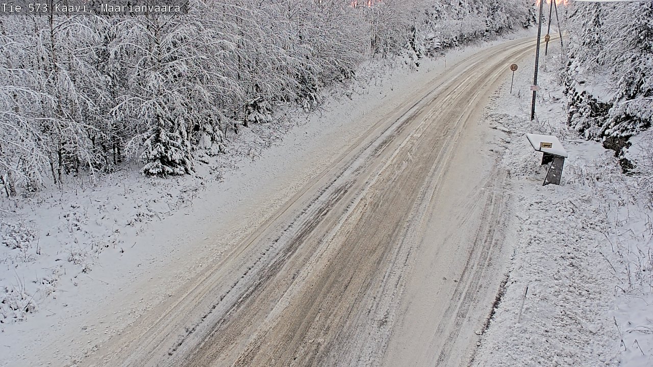 Kelikamerat Kuva Tie 573 Kaavi, Maarianvaara, Kaavi, Pohjois-Savo