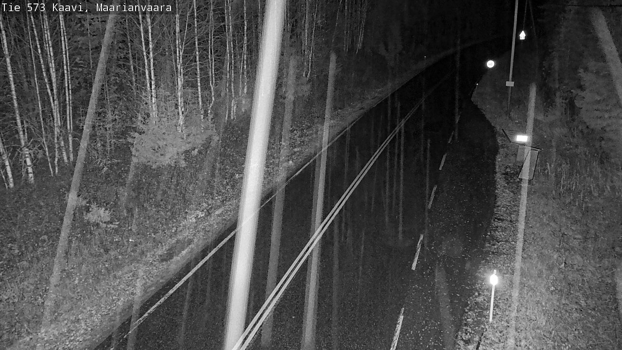 Weather Camera Image Väg 573 Kaavi, Maarianvaara, Kaavi, Pohjois-Savo