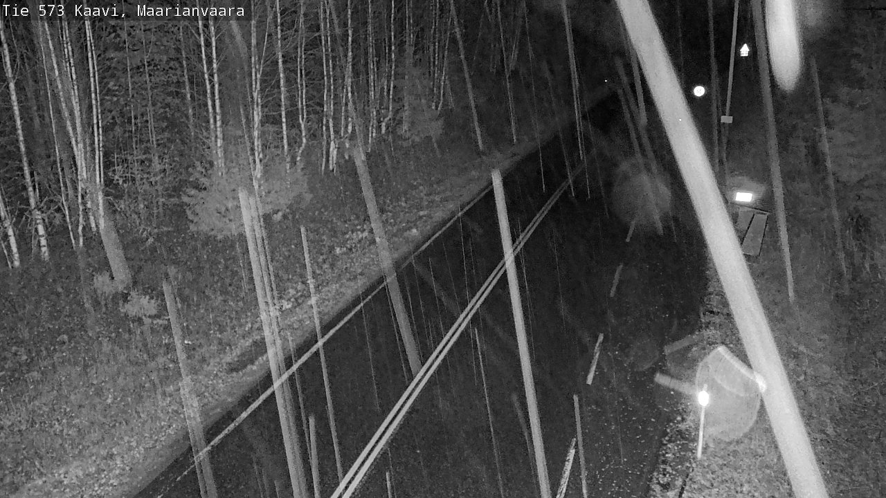 Weather Camera Image Väg 573 Kaavi, Maarianvaara, Kaavi, Pohjois-Savo