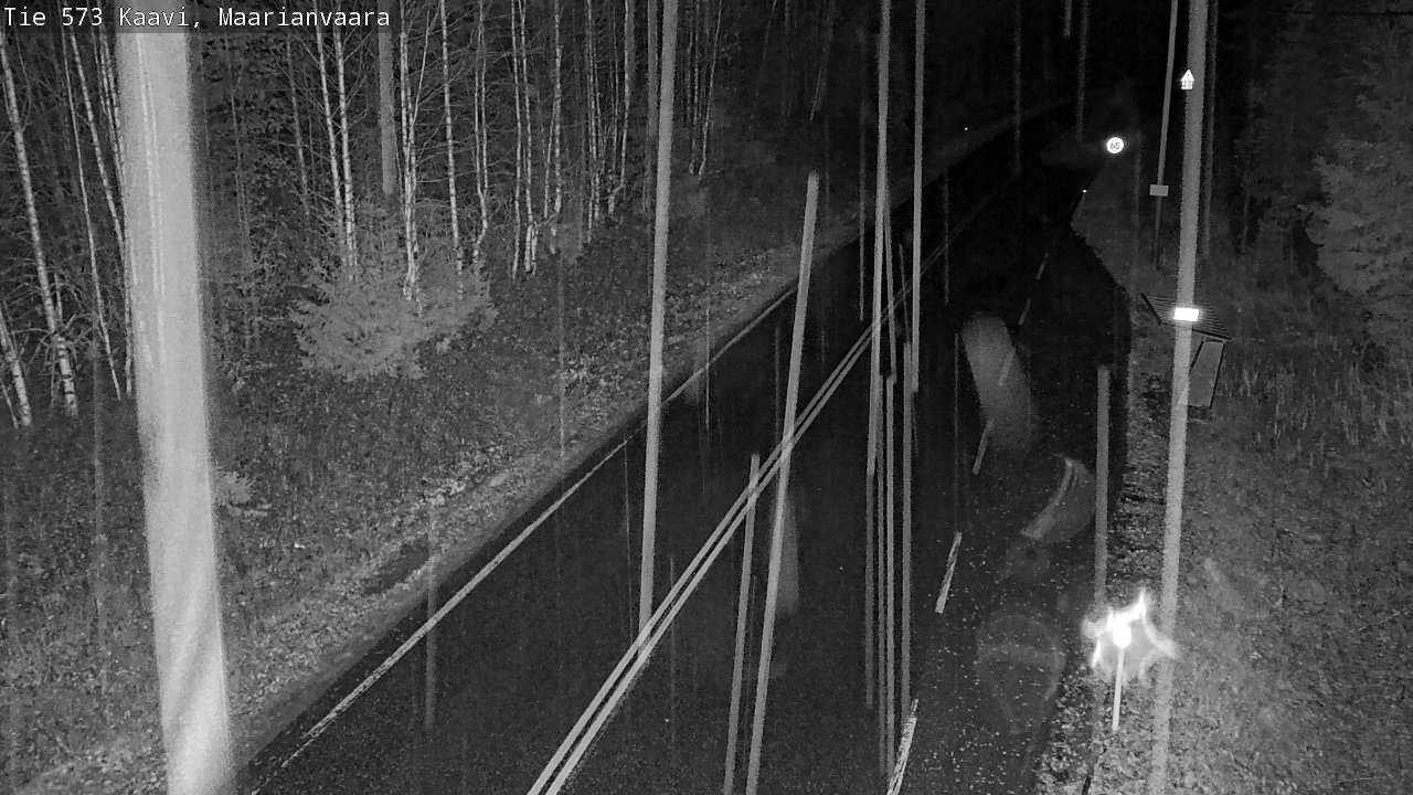 Weather Camera Image Road 573 Kaavi, Maarianvaara, Kaavi, Pohjois-Savo