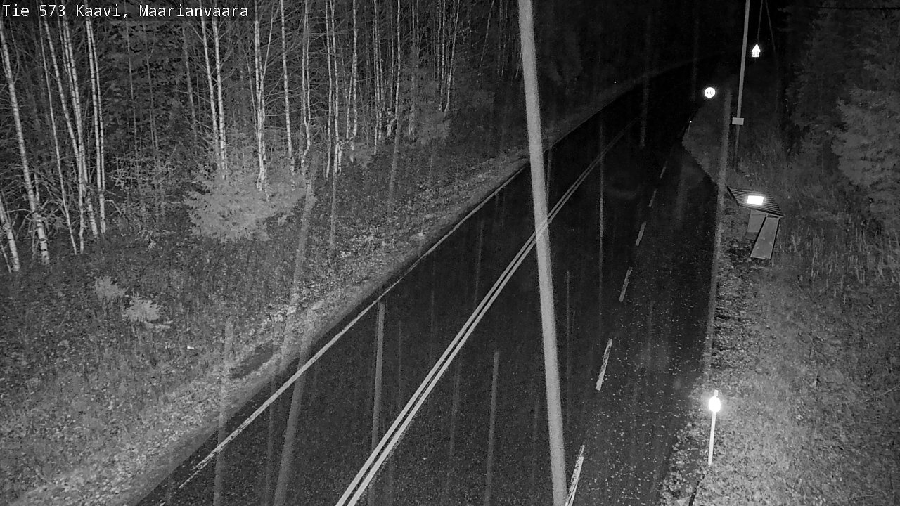 Weather Camera Image Väg 573 Kaavi, Maarianvaara, Kaavi, Pohjois-Savo