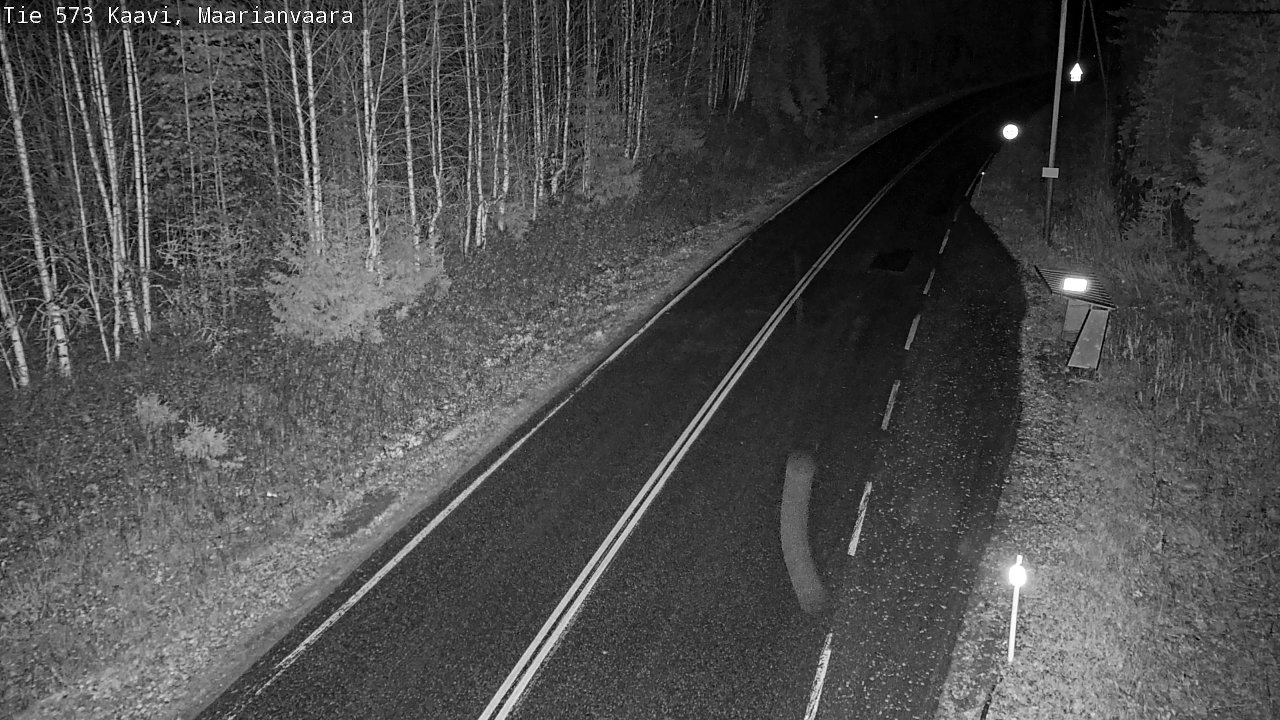 Weather Camera Image Road 573 Kaavi, Maarianvaara, Kaavi, Pohjois-Savo