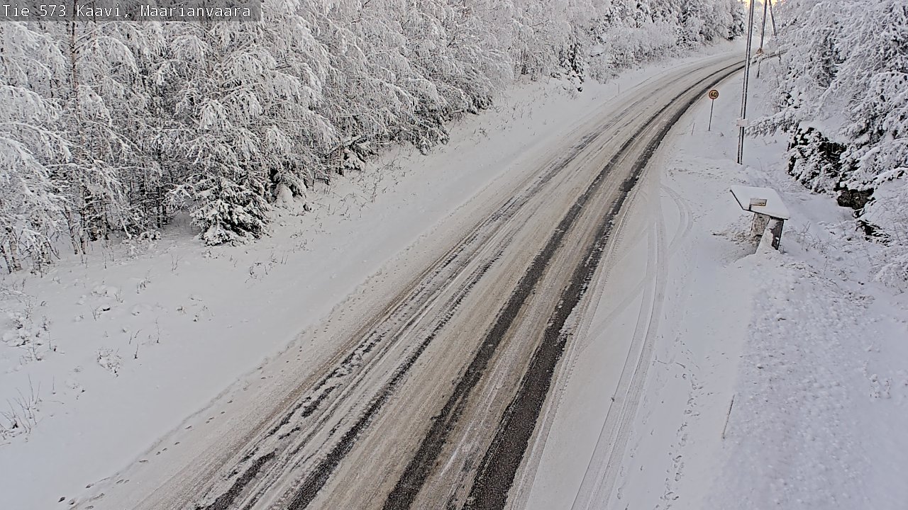Weather Camera Image Road 573 Kaavi, Maarianvaara, Kaavi, Pohjois-Savo