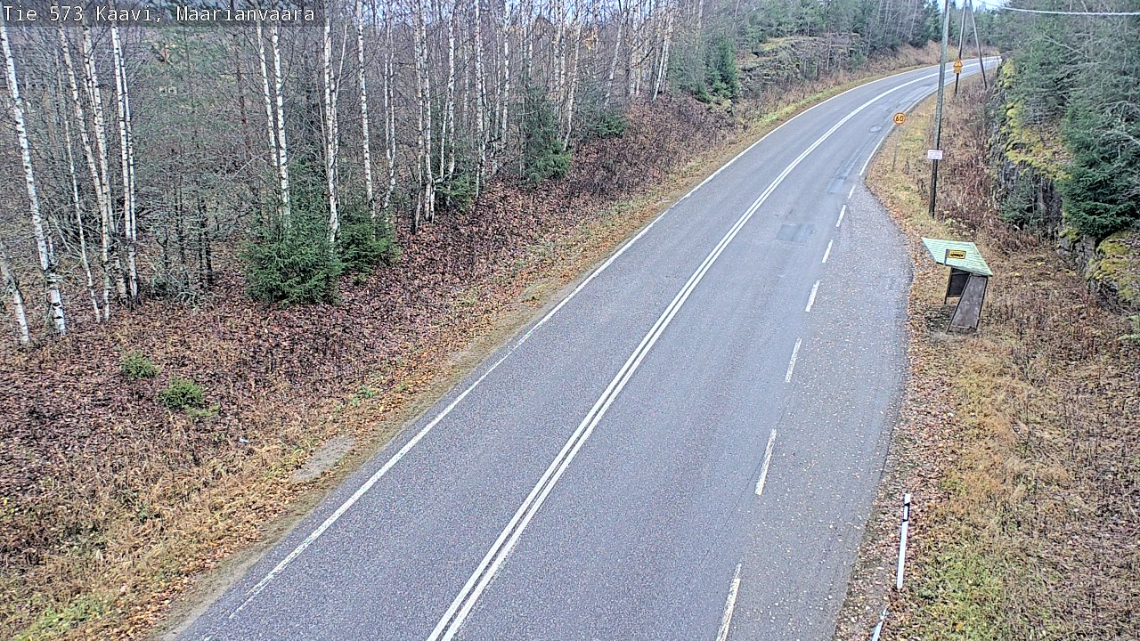 Weather Camera Image Väg 573 Kaavi, Maarianvaara, Kaavi, Pohjois-Savo