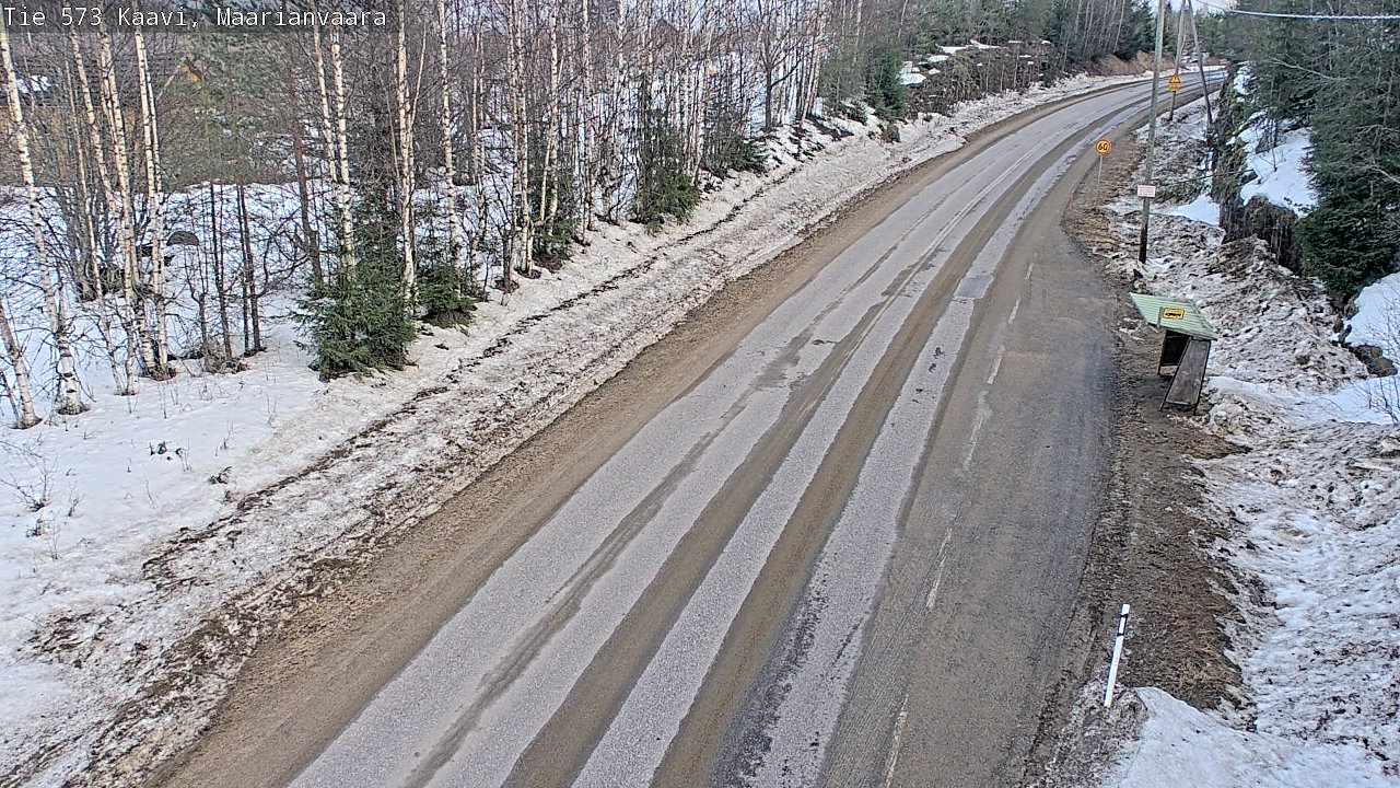 Kelikamerat Kuva Tie 573 Kaavi, Maarianvaara, Kaavi, Pohjois-Savo
