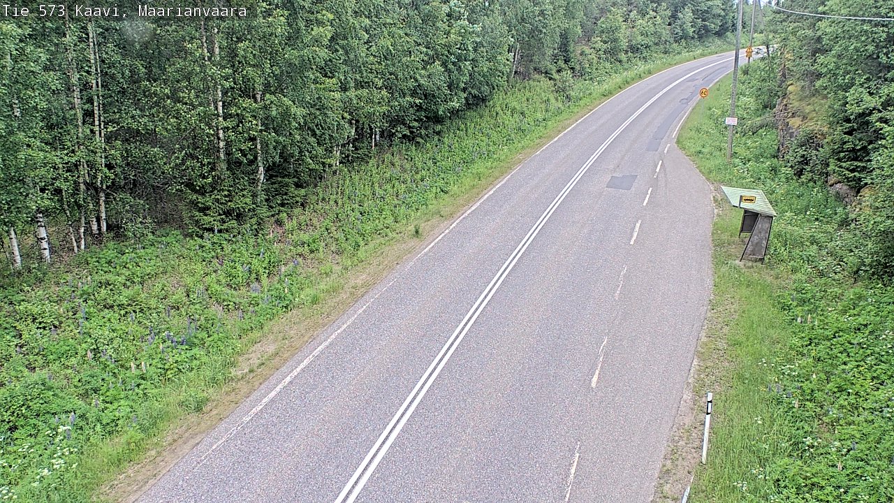 Kelikamerat Kuva Tie 573 Kaavi, Maarianvaara, Kaavi, Pohjois-Savo