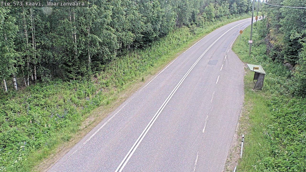 Kelikamerat Kuva Tie 573 Kaavi, Maarianvaara, Kaavi, Pohjois-Savo