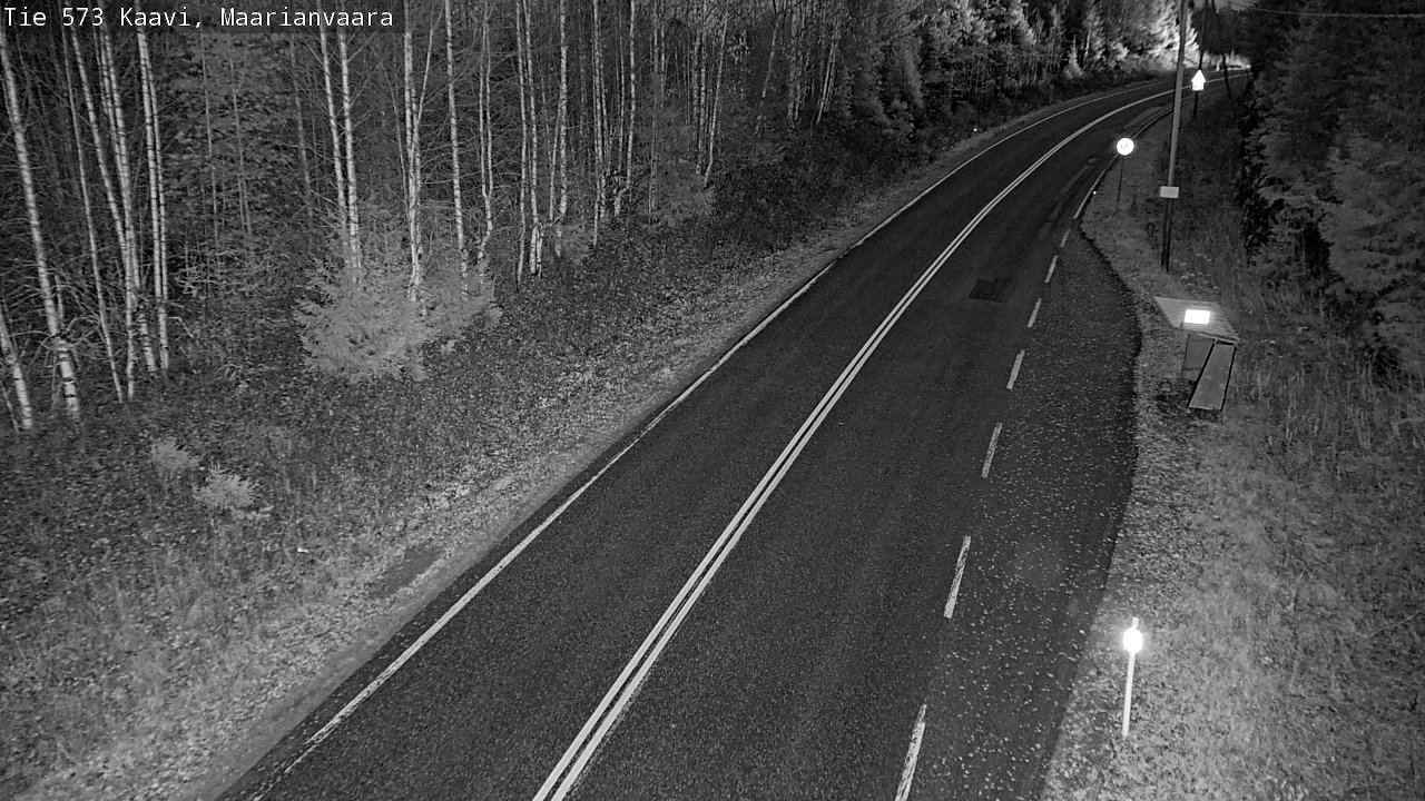 Weather Camera Image Väg 573 Kaavi, Maarianvaara, Kaavi, Pohjois-Savo
