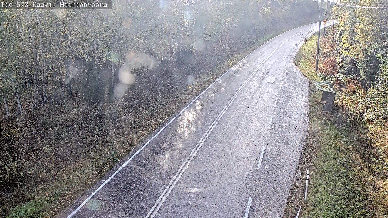 Weather Camera Image Road 573 Kaavi, Maarianvaara, Kaavi, Pohjois-Savo