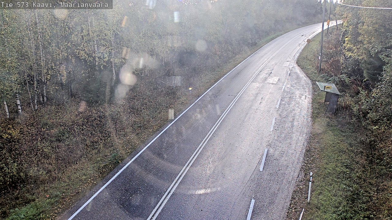 Weather Camera Image Väg 573 Kaavi, Maarianvaara, Kaavi, Pohjois-Savo