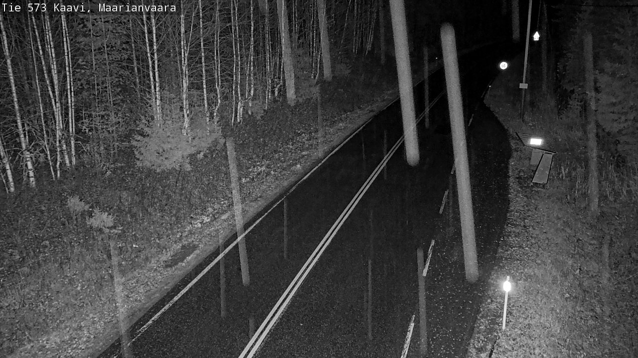 Weather Camera Image Road 573 Kaavi, Maarianvaara, Kaavi, Pohjois-Savo