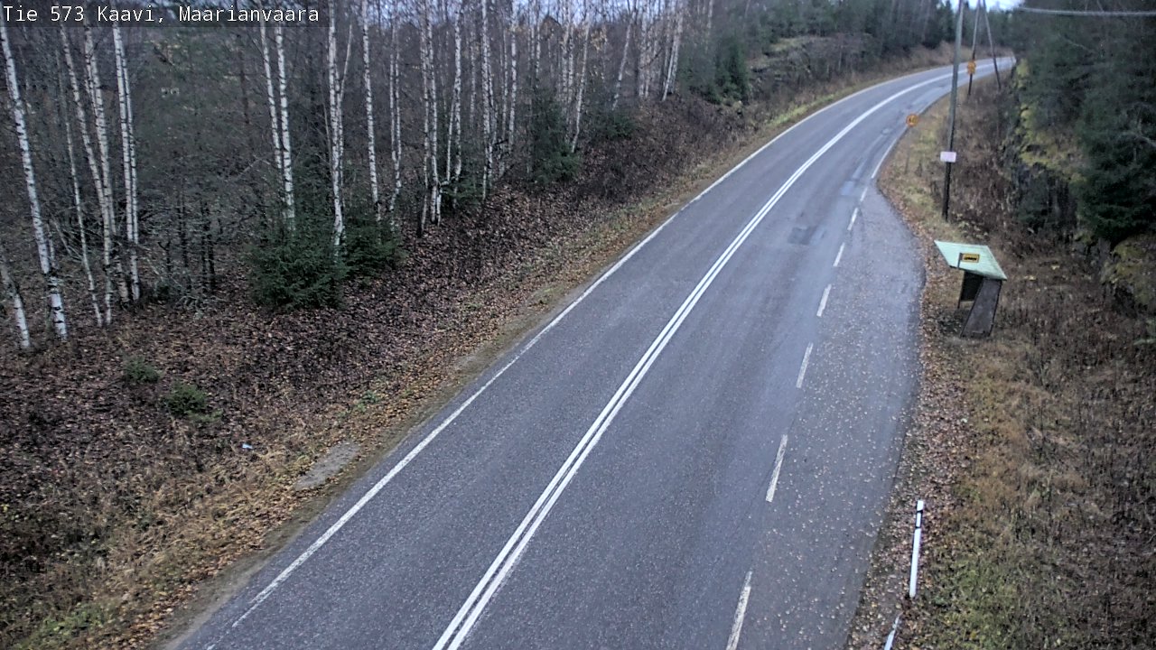 Weather Camera Image Väg 573 Kaavi, Maarianvaara, Kaavi, Pohjois-Savo