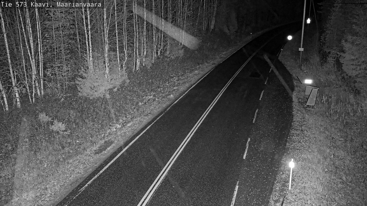 Weather Camera Image Road 573 Kaavi, Maarianvaara, Kaavi, Pohjois-Savo