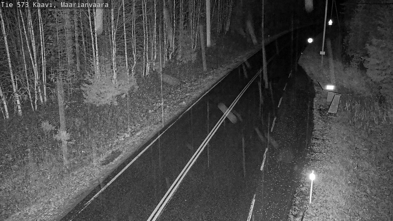 Weather Camera Image Väg 573 Kaavi, Maarianvaara, Kaavi, Pohjois-Savo