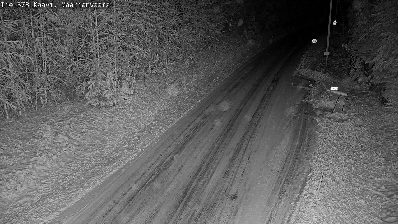 Kelikamerat Kuva Tie 573 Kaavi, Maarianvaara, Kaavi, Pohjois-Savo