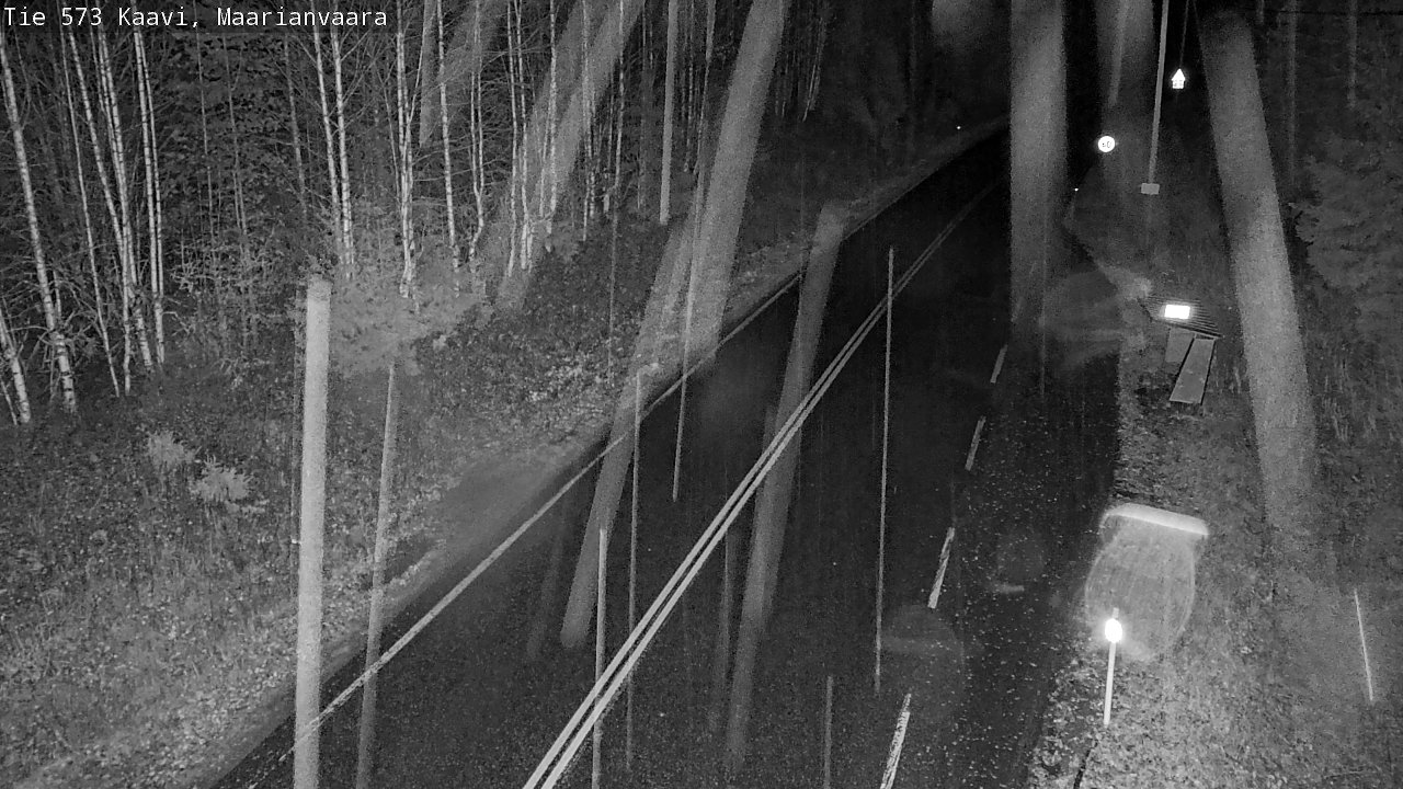Weather Camera Image Väg 573 Kaavi, Maarianvaara, Kaavi, Pohjois-Savo