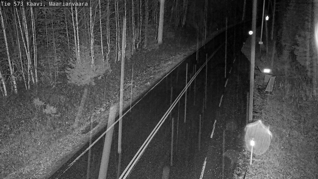 Weather Camera Image Väg 573 Kaavi, Maarianvaara, Kaavi, Pohjois-Savo