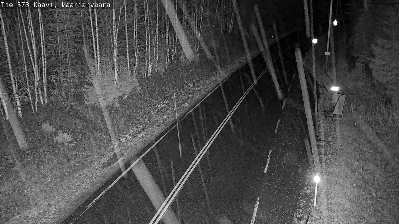 Weather Camera Image Väg 573 Kaavi, Maarianvaara, Kaavi, Pohjois-Savo