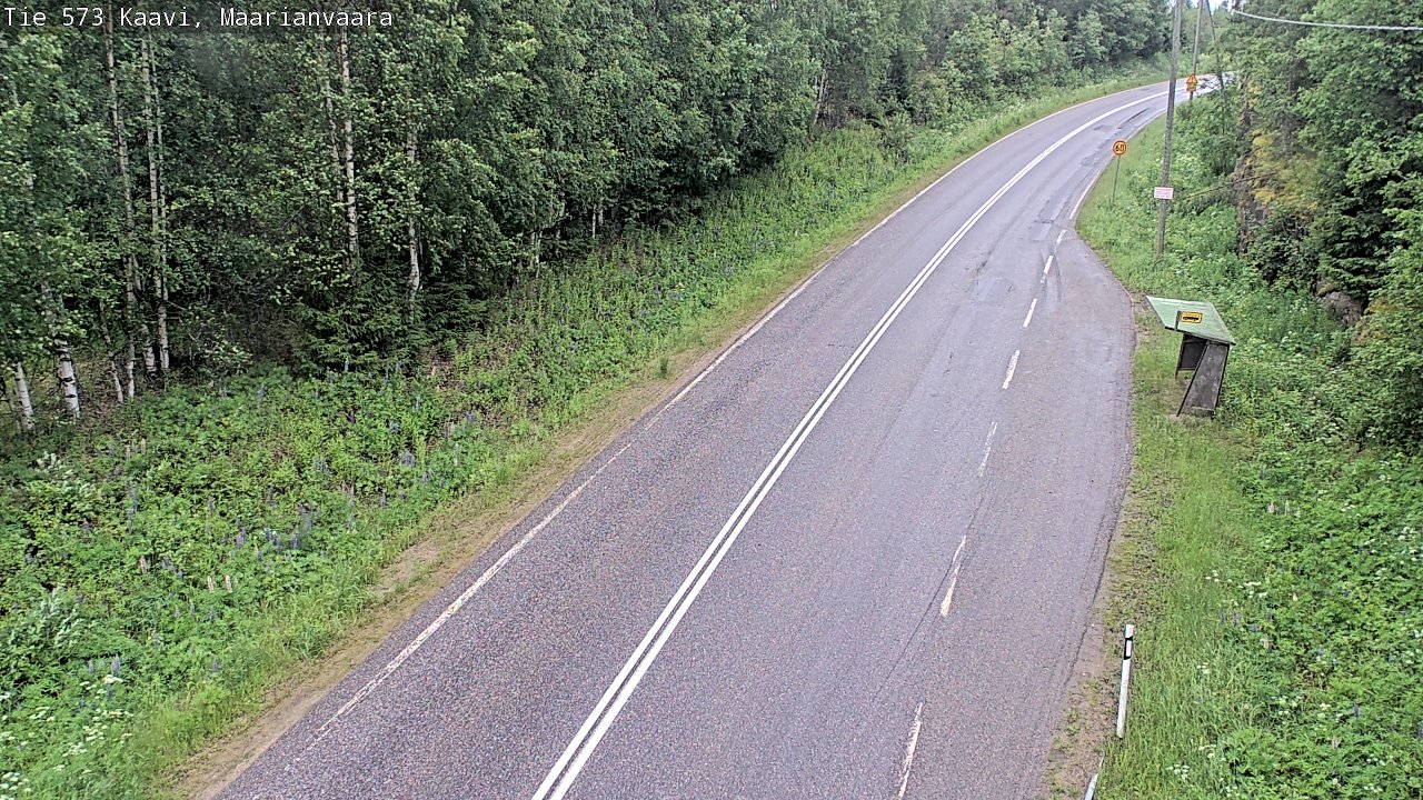 Kelikamerat Kuva Tie 573 Kaavi, Maarianvaara, Kaavi, Pohjois-Savo