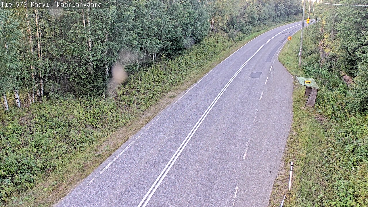 Weather Camera Image Road 573 Kaavi, Maarianvaara, Kaavi, Pohjois-Savo