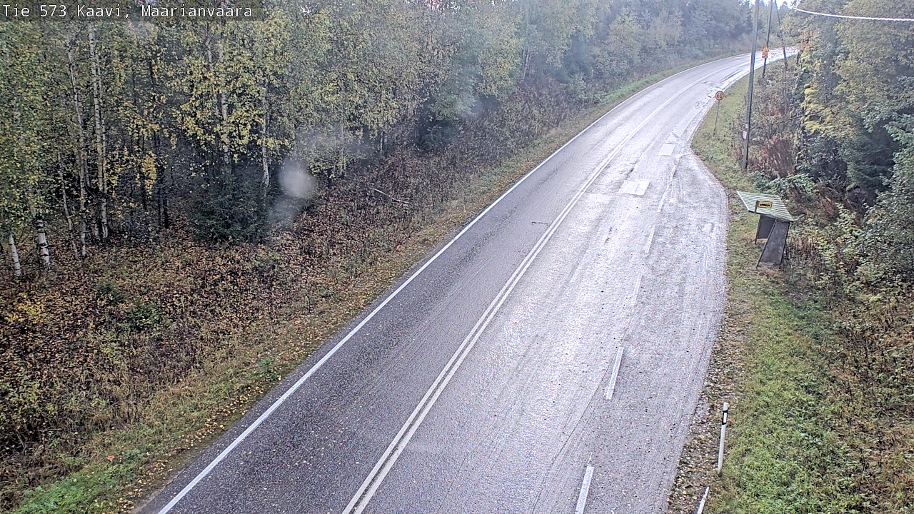 Weather Camera Image Road 573 Kaavi, Maarianvaara, Kaavi, Pohjois-Savo