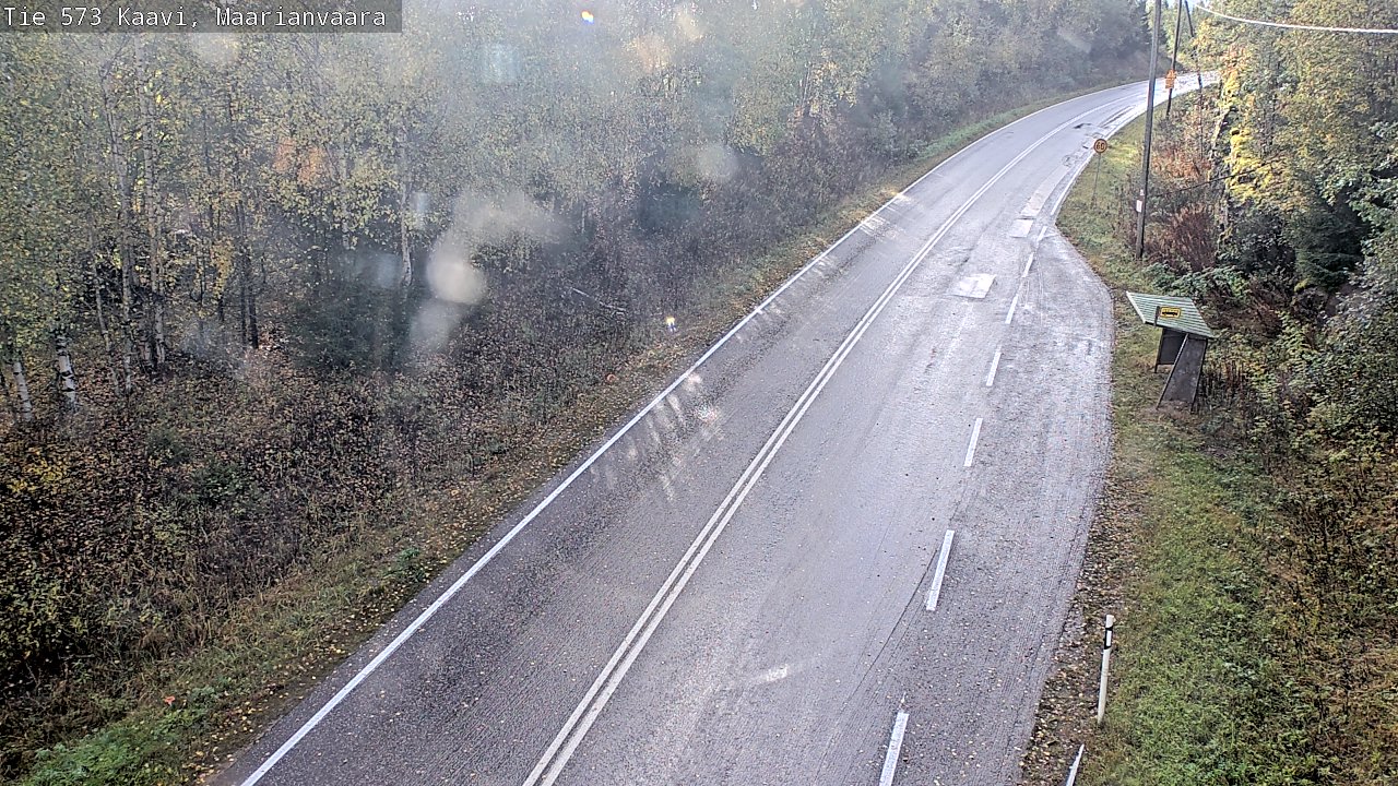 Weather Camera Image Väg 573 Kaavi, Maarianvaara, Kaavi, Pohjois-Savo