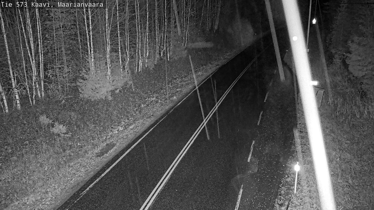 Weather Camera Image Väg 573 Kaavi, Maarianvaara, Kaavi, Pohjois-Savo