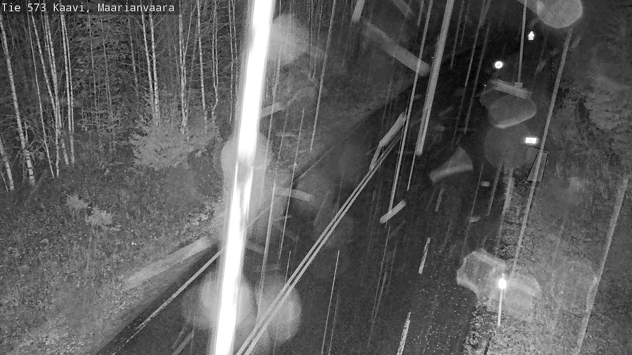 Weather Camera Image Väg 573 Kaavi, Maarianvaara, Kaavi, Pohjois-Savo