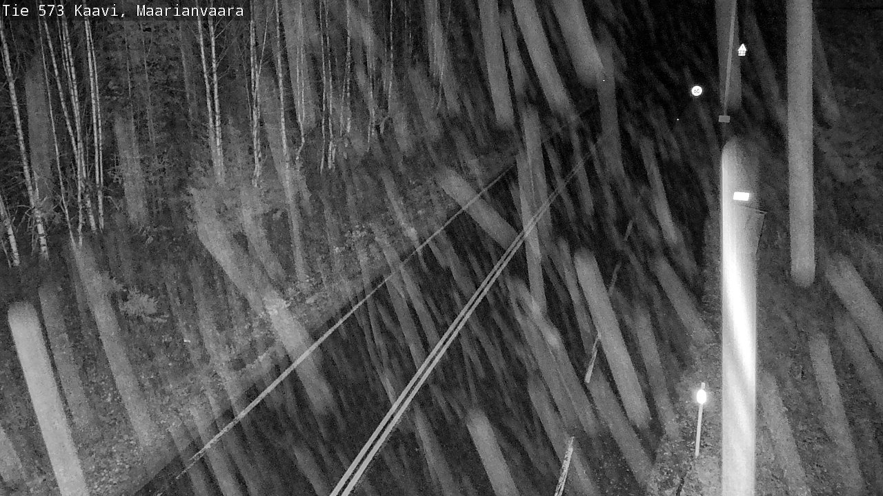 Weather Camera Image Road 573 Kaavi, Maarianvaara, Kaavi, Pohjois-Savo