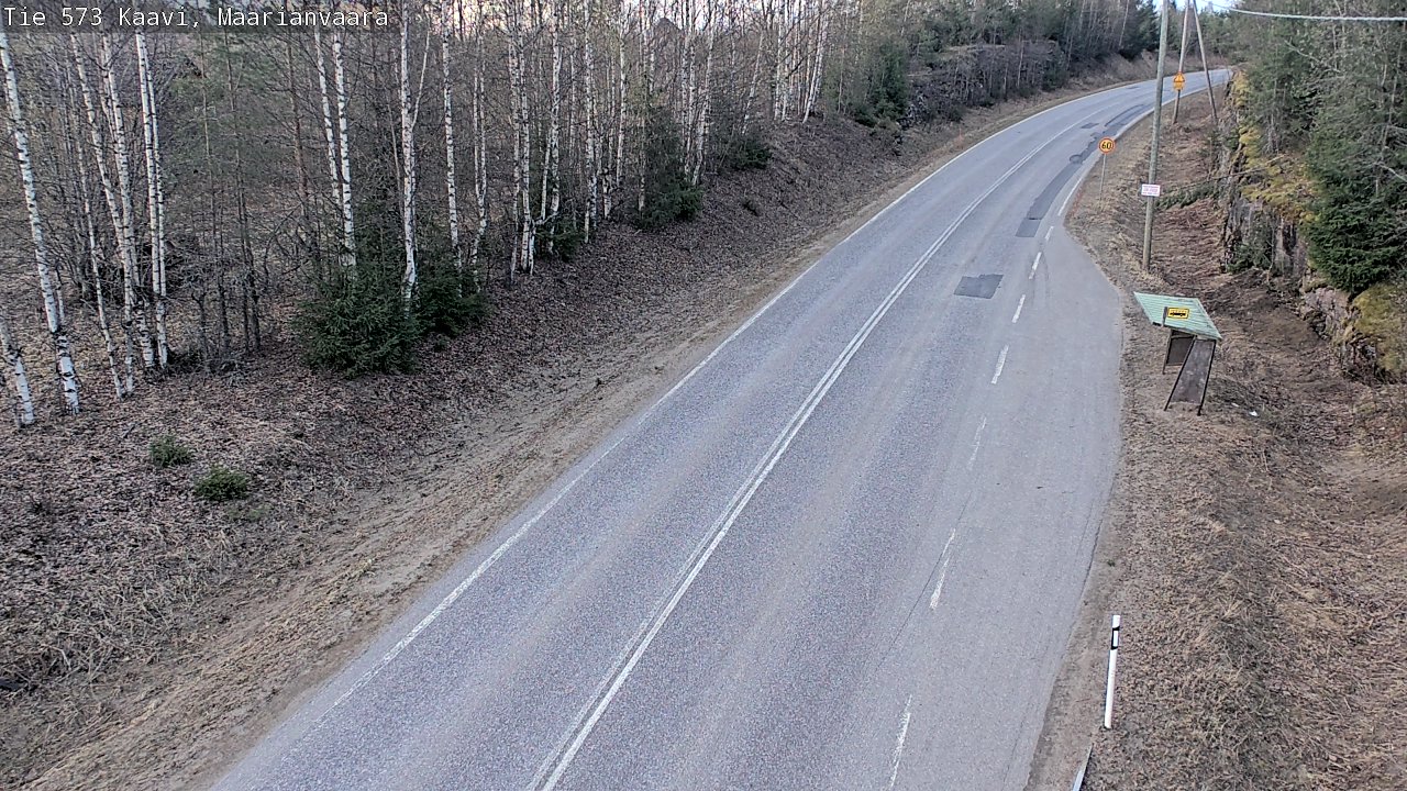 Kelikamerat Kuva Tie 573 Kaavi, Maarianvaara, Kaavi, Pohjois-Savo