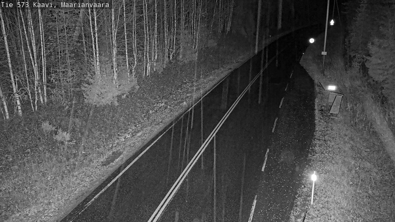 Weather Camera Image Väg 573 Kaavi, Maarianvaara, Kaavi, Pohjois-Savo