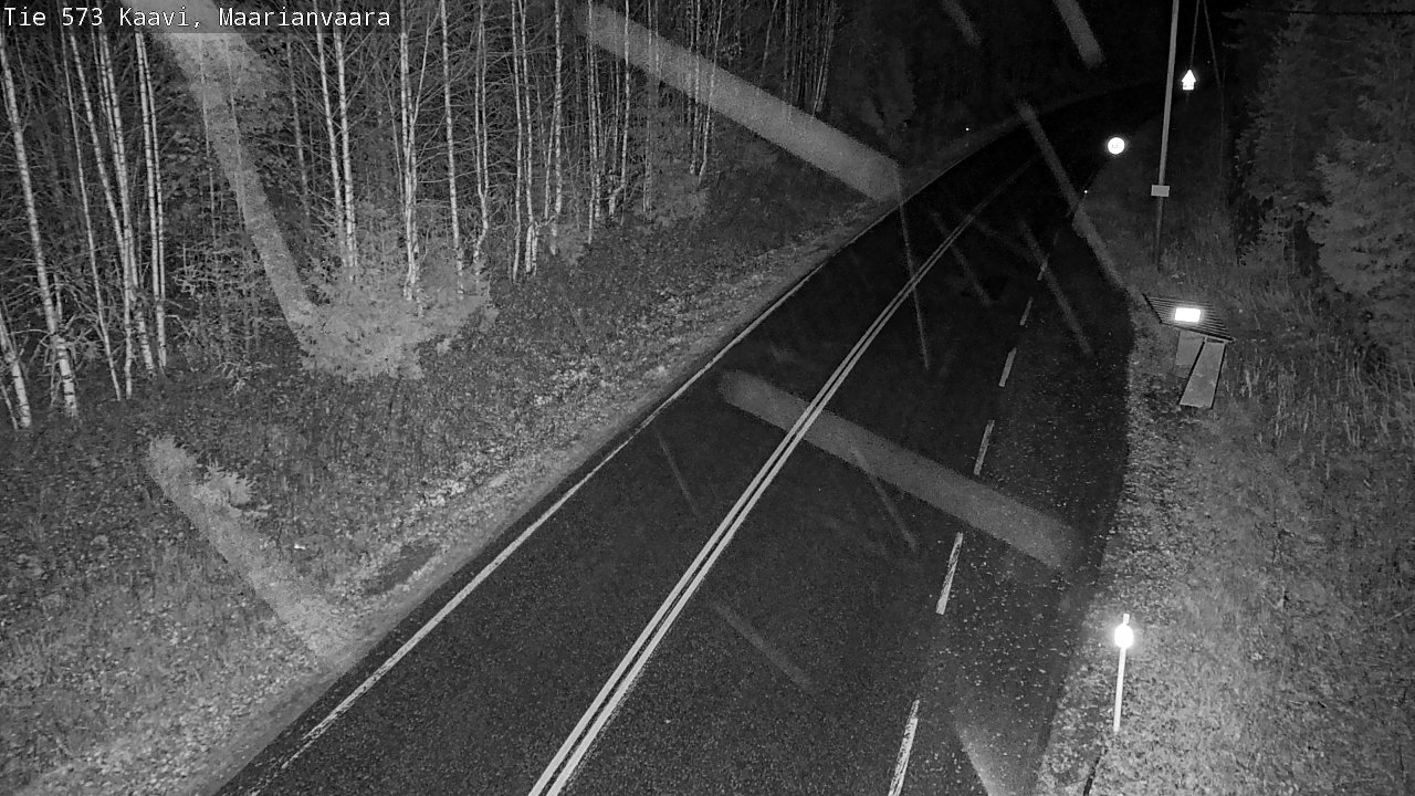 Weather Camera Image Road 573 Kaavi, Maarianvaara, Kaavi, Pohjois-Savo