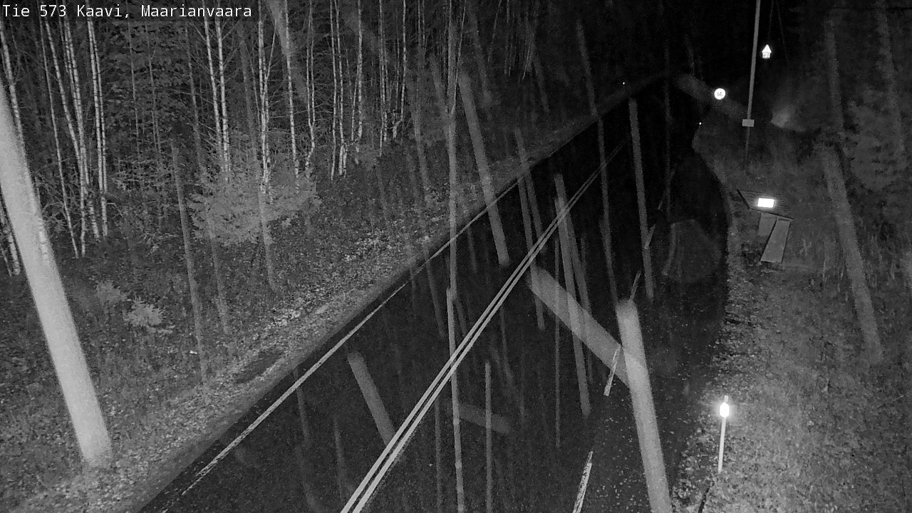 Weather Camera Image Road 573 Kaavi, Maarianvaara, Kaavi, Pohjois-Savo
