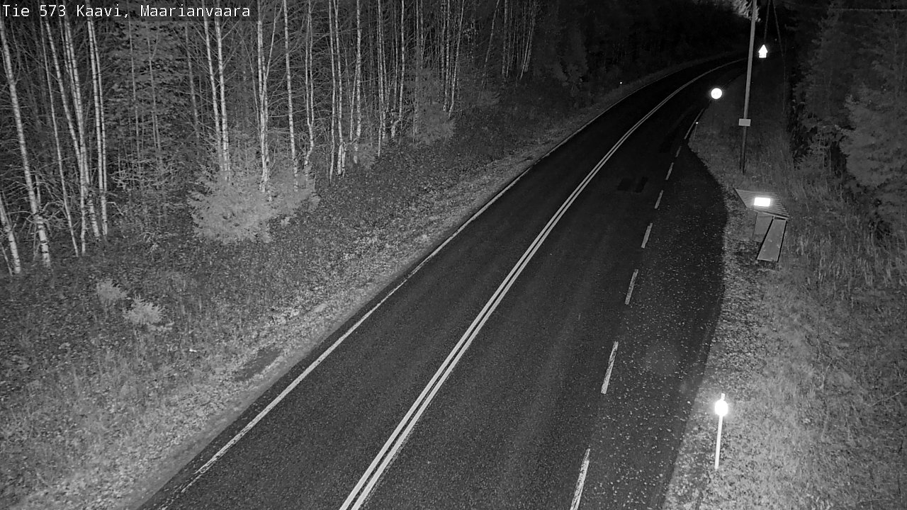 Weather Camera Image Väg 573 Kaavi, Maarianvaara, Kaavi, Pohjois-Savo