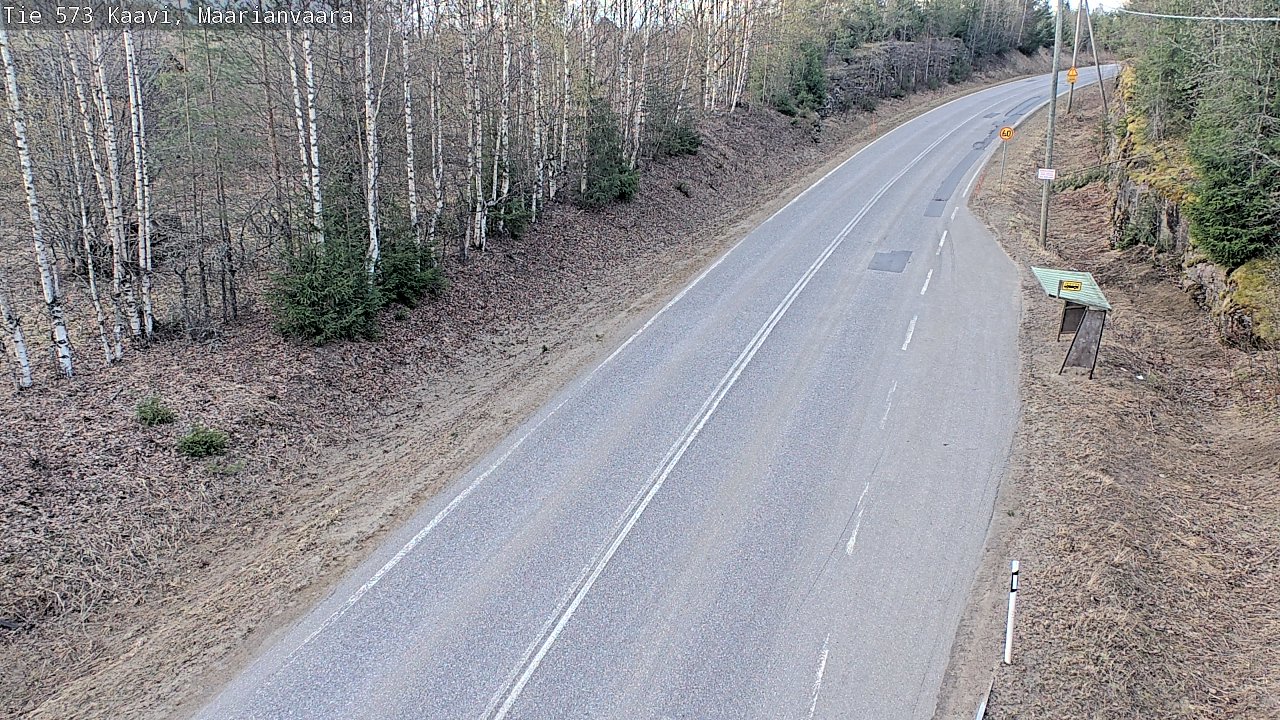 Kelikamerat Kuva Tie 573 Kaavi, Maarianvaara, Kaavi, Pohjois-Savo
