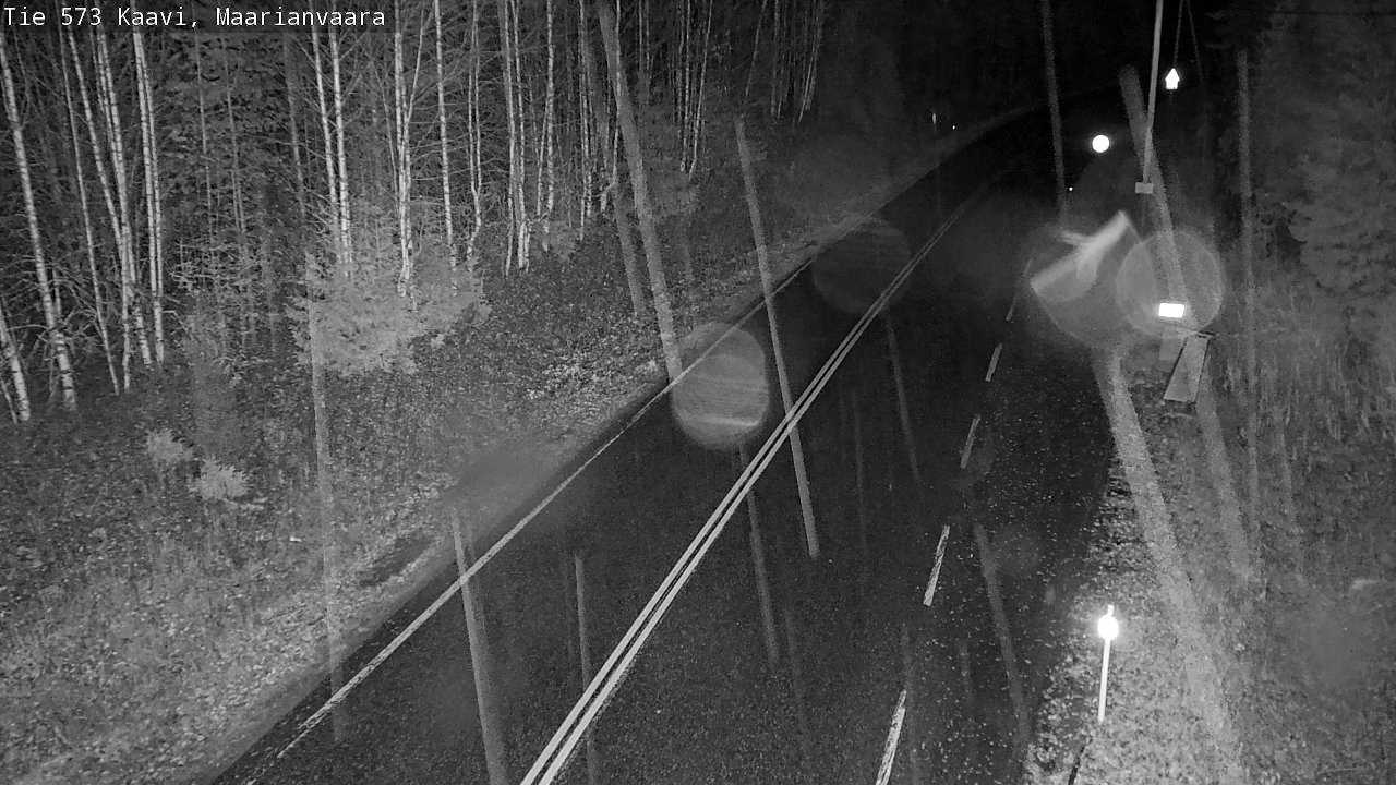 Weather Camera Image Väg 573 Kaavi, Maarianvaara, Kaavi, Pohjois-Savo