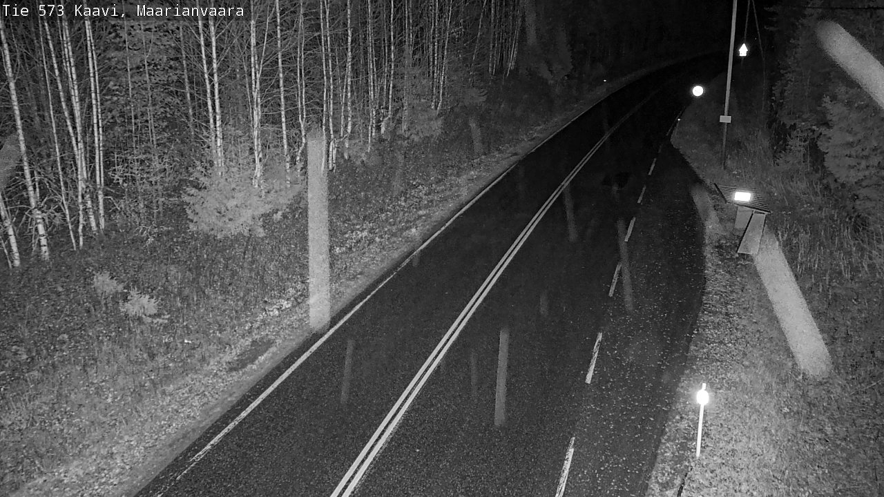 Weather Camera Image Road 573 Kaavi, Maarianvaara, Kaavi, Pohjois-Savo