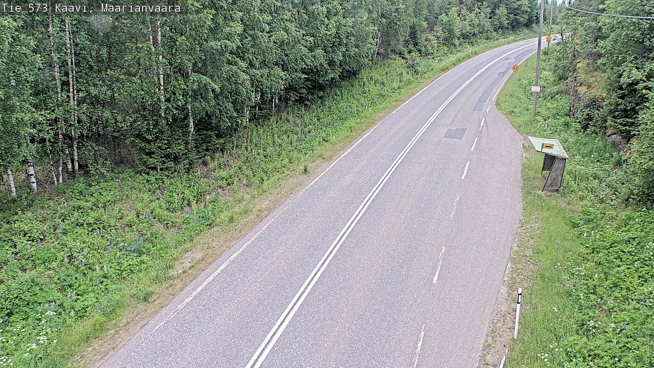 Kelikamerat Kuva Tie 573 Kaavi, Maarianvaara, Kaavi, Pohjois-Savo