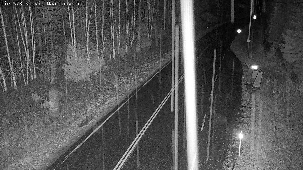 Weather Camera Image Väg 573 Kaavi, Maarianvaara, Kaavi, Pohjois-Savo