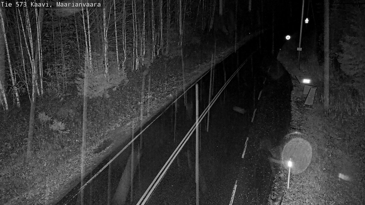 Weather Camera Image Väg 573 Kaavi, Maarianvaara, Kaavi, Pohjois-Savo