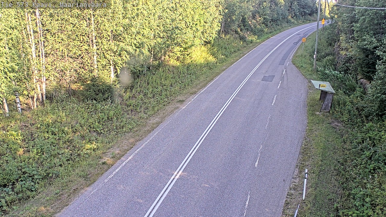 Kelikamerat Kuva Tie 573 Kaavi, Maarianvaara, Kaavi, Pohjois-Savo