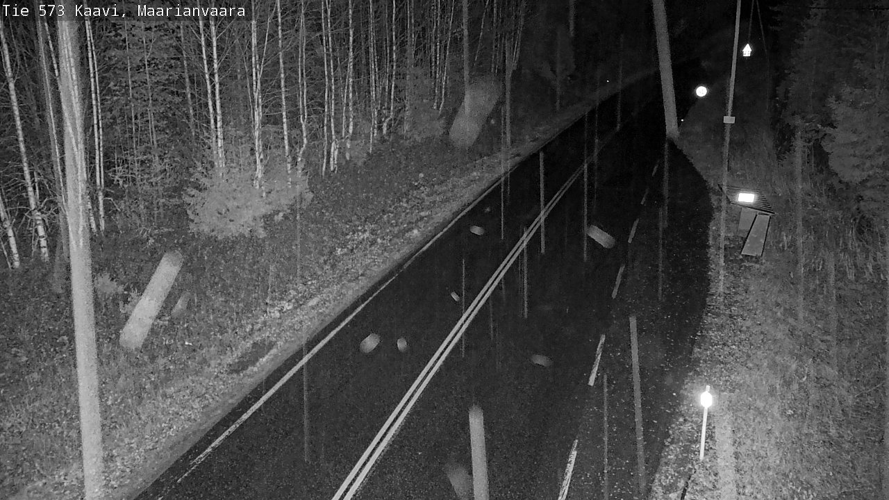 Weather Camera Image Väg 573 Kaavi, Maarianvaara, Kaavi, Pohjois-Savo