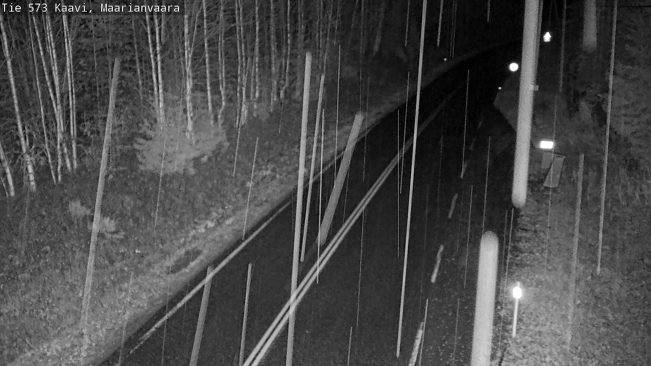 Weather Camera Image Väg 573 Kaavi, Maarianvaara, Kaavi, Pohjois-Savo