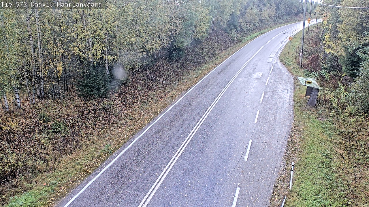 Weather Camera Image Väg 573 Kaavi, Maarianvaara, Kaavi, Pohjois-Savo