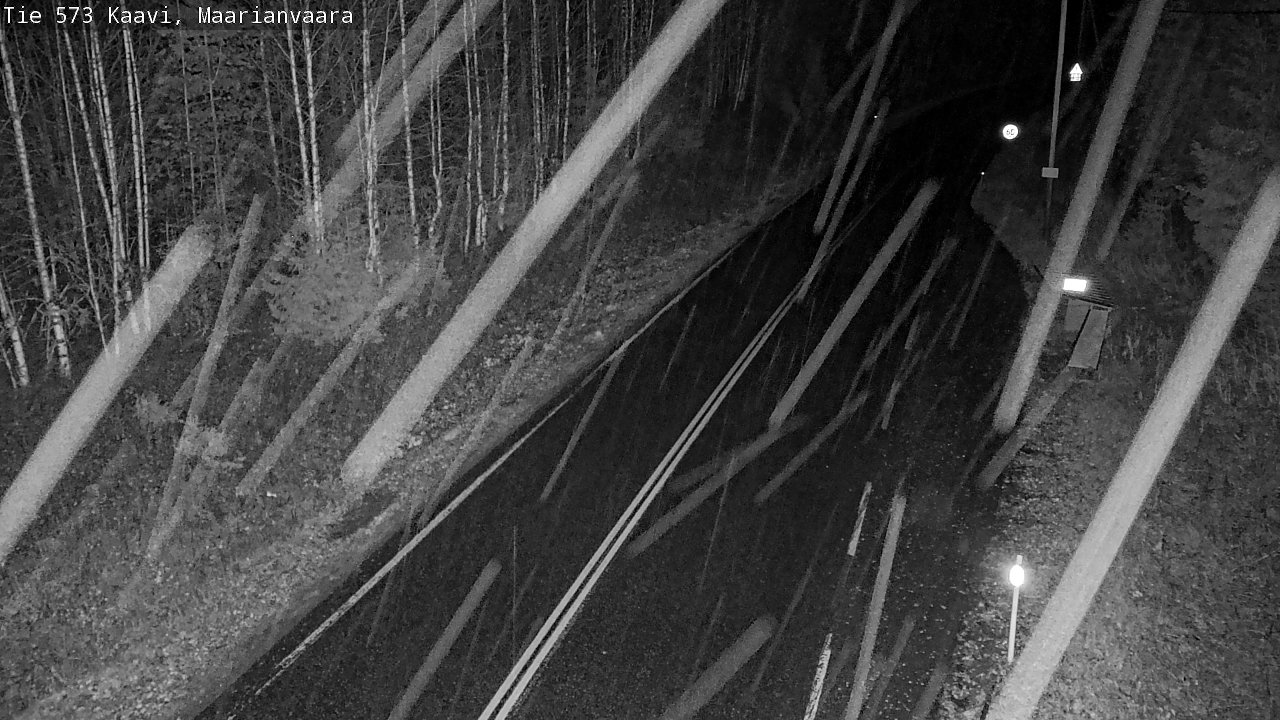 Weather Camera Image Road 573 Kaavi, Maarianvaara, Kaavi, Pohjois-Savo