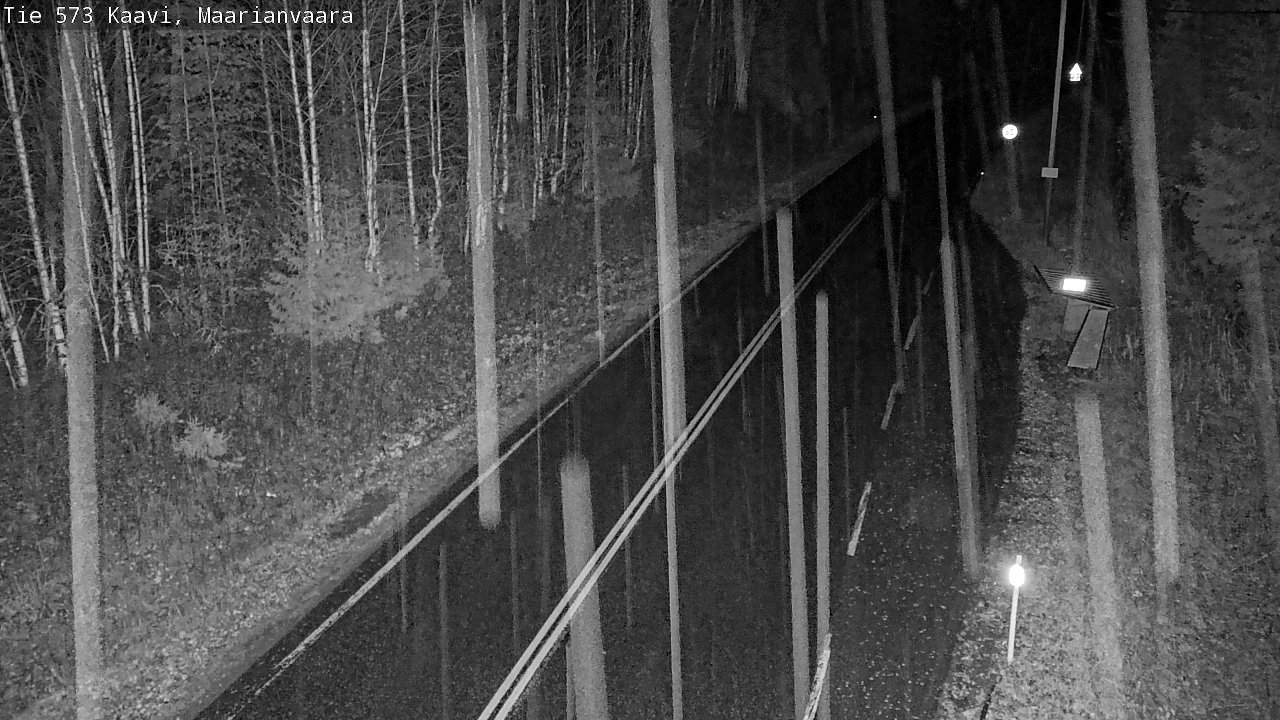 Weather Camera Image Road 573 Kaavi, Maarianvaara, Kaavi, Pohjois-Savo