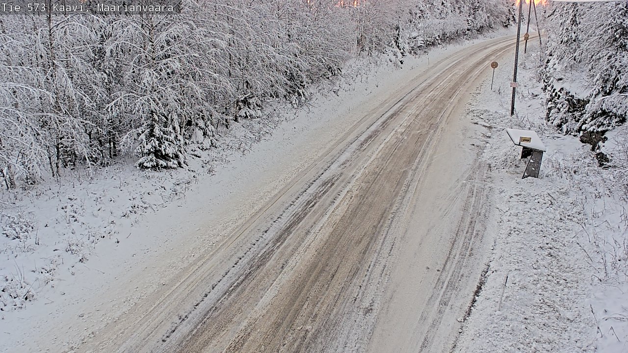 Kelikamerat Kuva Tie 573 Kaavi, Maarianvaara, Kaavi, Pohjois-Savo