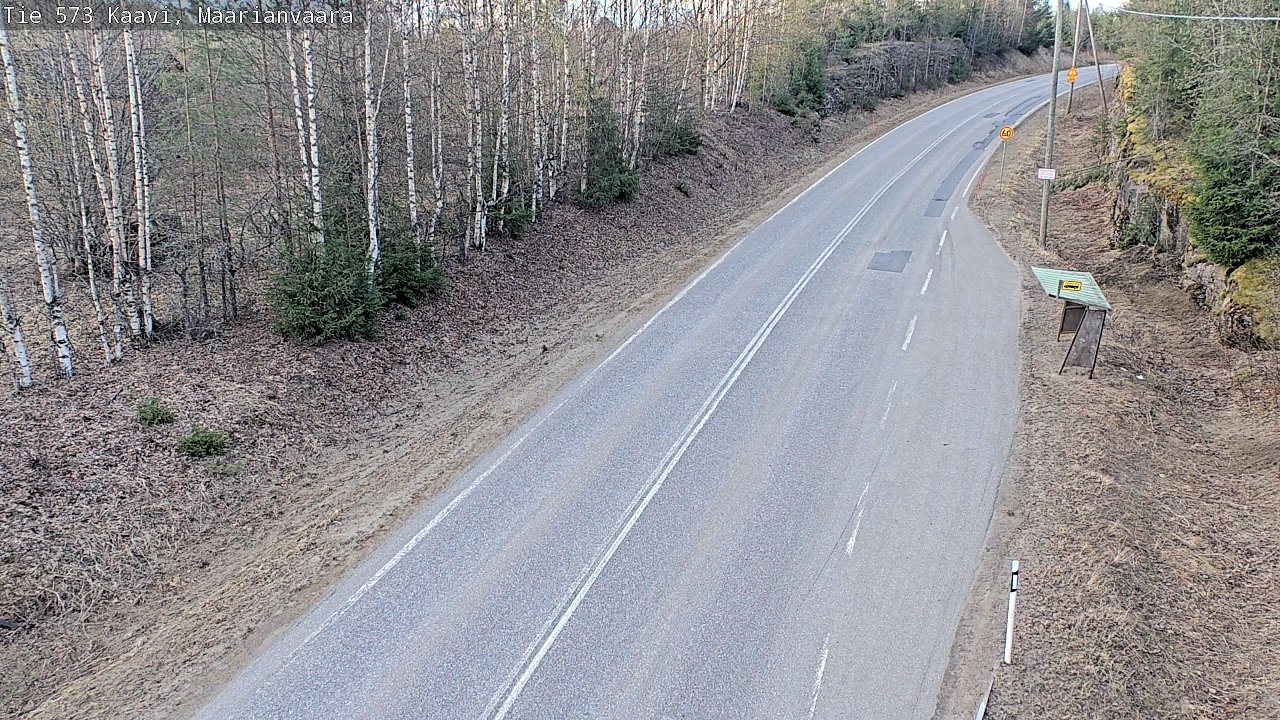 Kelikamerat Kuva Tie 573 Kaavi, Maarianvaara, Kaavi, Pohjois-Savo