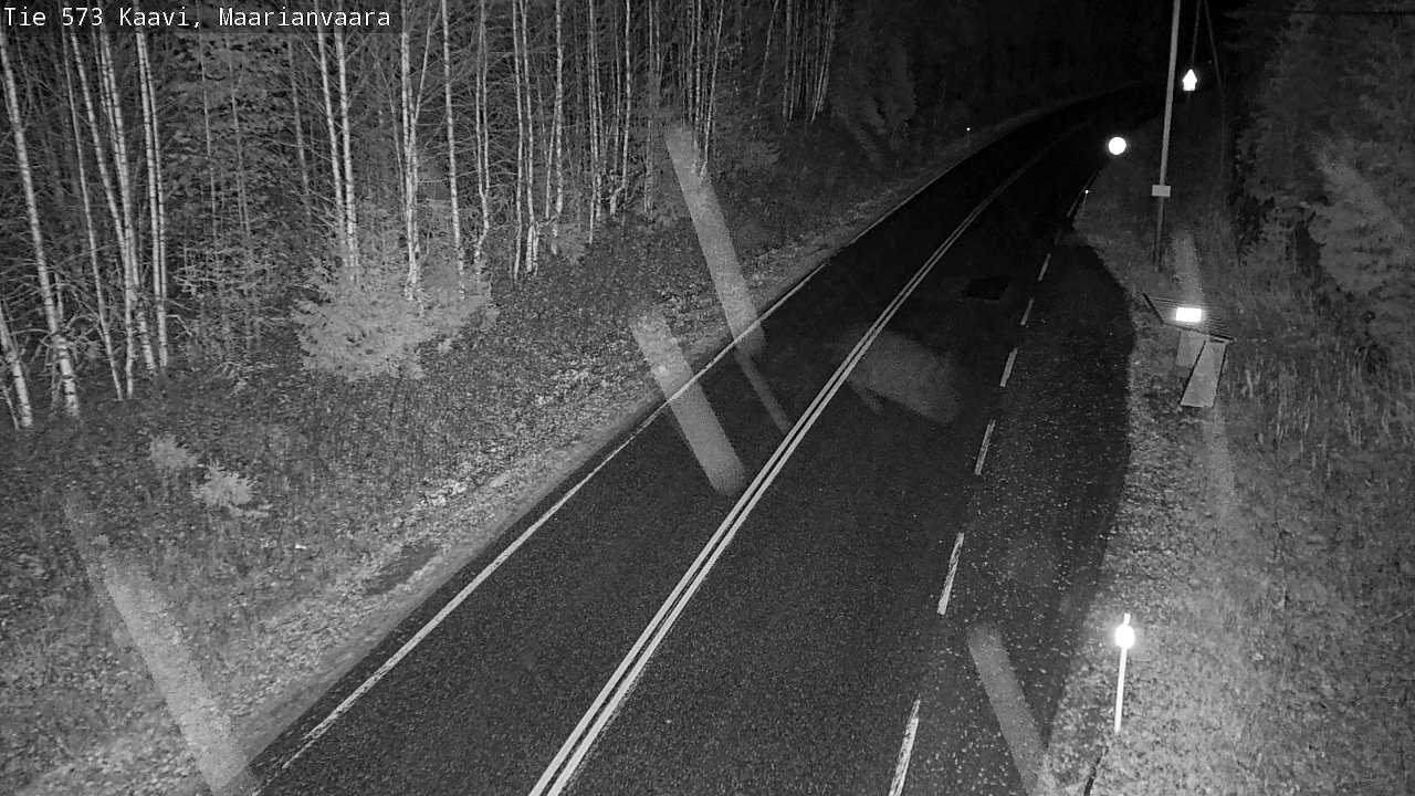 Weather Camera Image Road 573 Kaavi, Maarianvaara, Kaavi, Pohjois-Savo