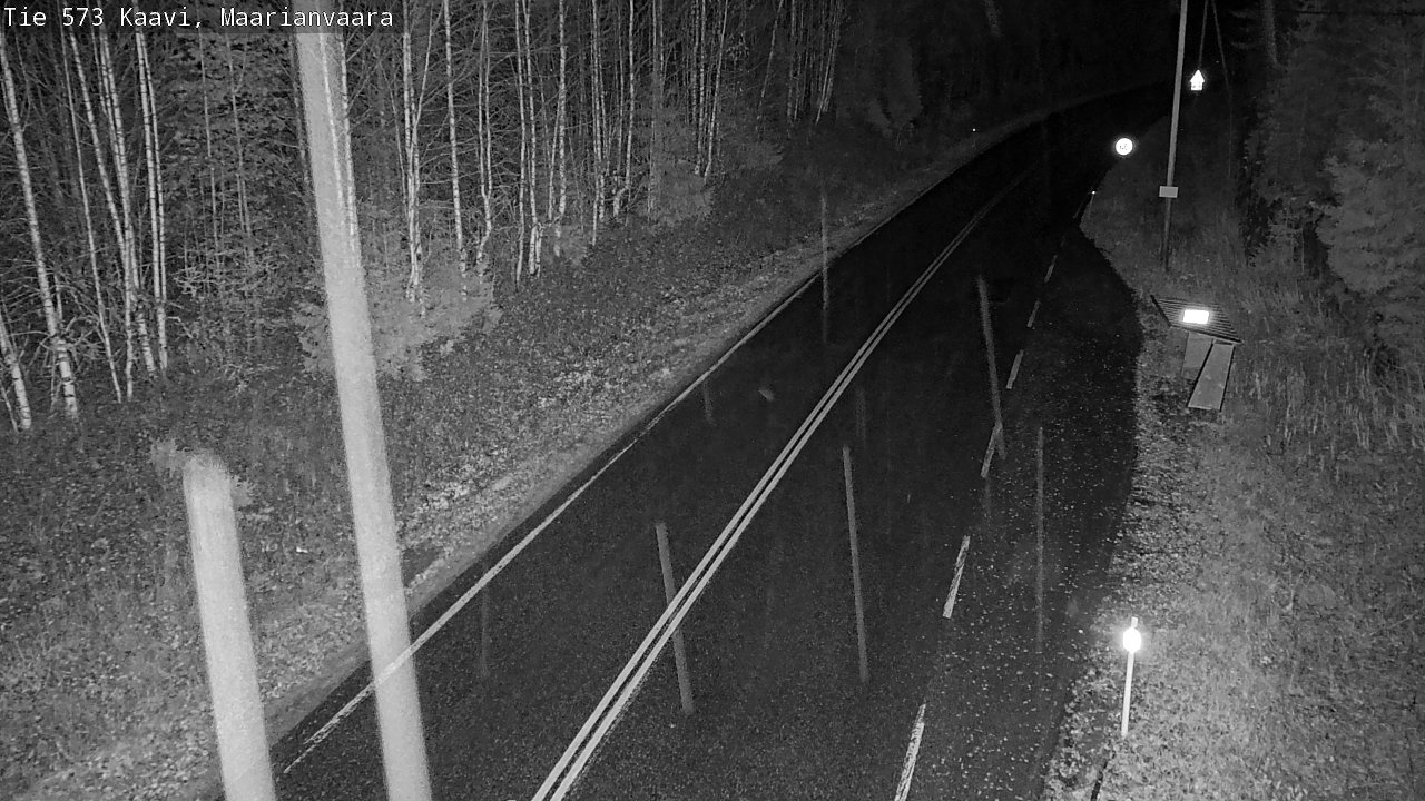 Weather Camera Image Väg 573 Kaavi, Maarianvaara, Kaavi, Pohjois-Savo